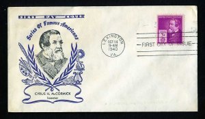 # 889 to 893 First Day Covers with various cachets dated 1940 - # 3