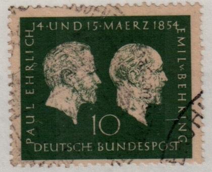 Germany Used #722 Paul Ehrlichland Emil von Behring