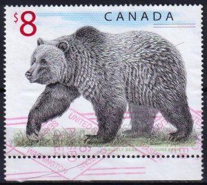 Canada 1997 Bears Grizzly Mi.1647 Used