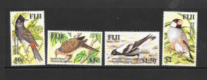 BIRDS - FIJI #1132-5 MNH