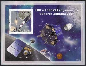 St Thomas & Prince Islands 2009 Space perf s/sheet un...