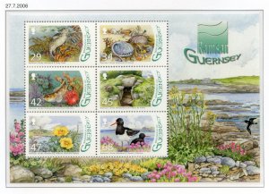 Guernsey 2006 Wetland Mini Sheet SGMS1129 Unmounted Mint