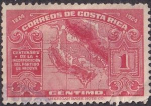 Costa Rica #129 Used