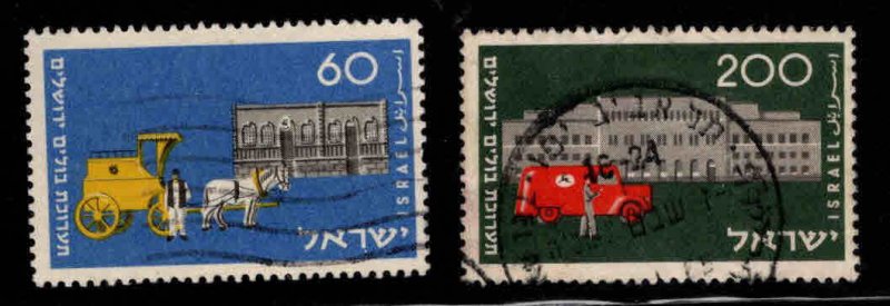 ISRAEL Scott 88-89 Mail delivery set