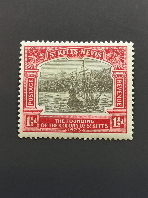 St. Kitts-Nevis 54 F-VF MH. Scott $ 5.00