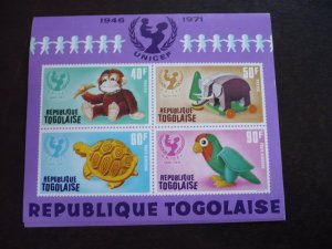 Stamps - Togo - Scott# C168a - Mint Never Hinged Souvenir Sheet