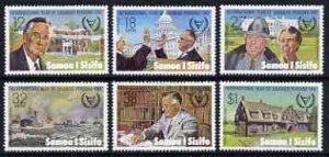 SAMOA - 1981 - Int. Year of Disabled Persons - Perf 6v Set - Mint Never Hinged