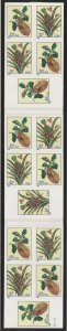 BK261 Merian Botanical Prints Booklet of 15 MNH $1 Shipping