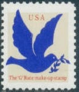 2877 Dove Make-up Rate F-VF MNH single 