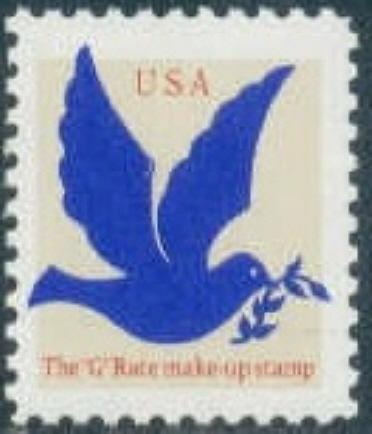 2877 Dove Make-up Rate F-VF MNH single 