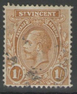 ST.VINCENT SG138a 1927 1/= OCHRE USED 