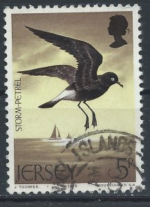 Jersey 1975 - 5p Sea Birds (Storm Petrel) - SG130 used