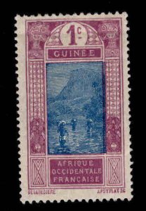 FRENCH GUINEA Scott  63 MH*stamp expect similar centering