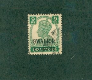 INDIA -GWALIOR STATE 102 USED  BIN$ 0.50