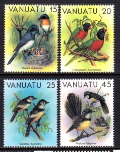 Vanuatu 1982 Birds Complete Mint MNH Set SC 319-322