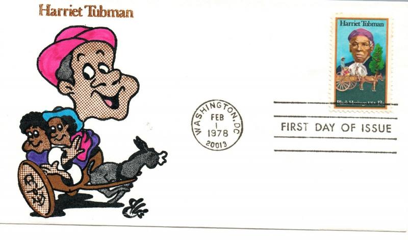 1978 Washington DC Harriet Tubman Black Heritage Anniversary First Day Cover