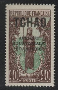 Chad TCHAD Scott 34 MH* stamp