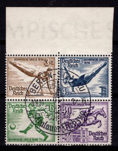 Germany 1936 Summer Olympic Games, Berlin Block [Used]