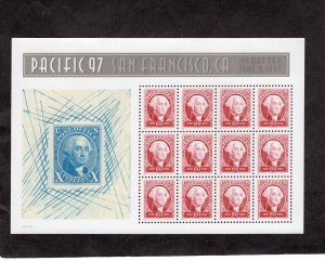 3140 Pacific 97, MNH sheet/12