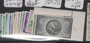 Barbados SG 271-82 + Shades of 275-7, MNH ($1.20 Is MOG) (9dsb) 