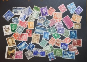 NORWAY Vintage Used Stamp Lot T4754