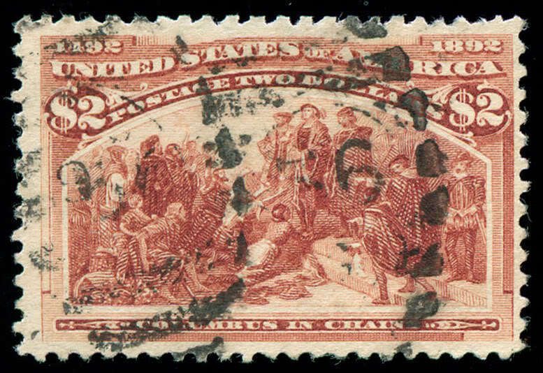 momen: US Stamps #242 Used F/VF