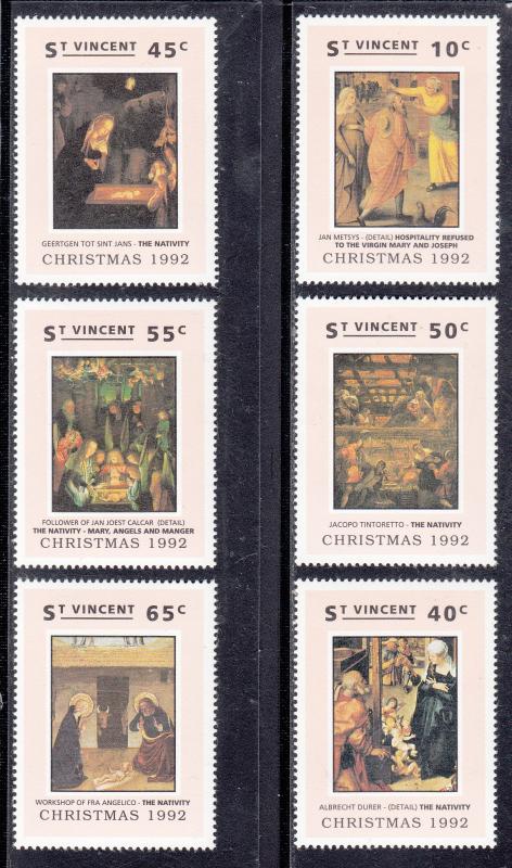 St Vincent Scott #1713-1724 MNH (2 Scans)