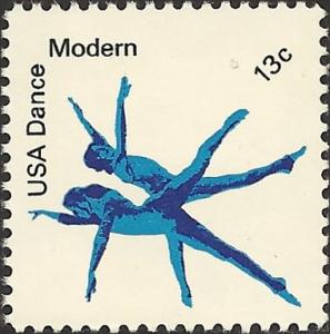 # 1752 MINT NEVER HINGED MODERN DANCE