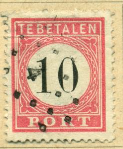 Netherlands Indies 1882 #J9b U SCV(2018)=$4.50