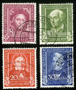 Germany Stamps # B310-3 Used VF Scott Value $145.00