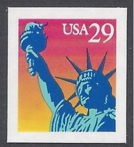 U.S.#2599 Liberty 29c Booklet Single, MNH.