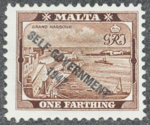 DYNAMITE Stamps: Malta Scott #208  UNUSED