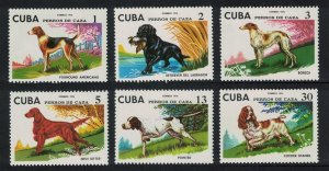 Caribic Hunting Dogs 6v 1976 MNH SG#2267-2272