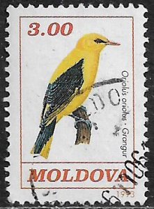 Moldova #76 Used Stamp - Bird