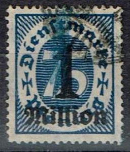 Germany 1923,Sc.#O37 used
