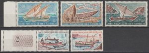 Somali Coast 1964, Ancient ships Airmail Yvert # 320/1+A38/40, VF MNH** (RMD-8)