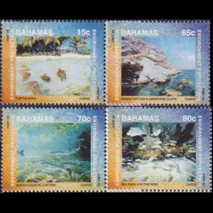 BAHAMAS 1999 - Scott# 956-9 Environment Set of 4 NH