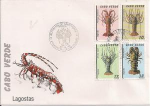 Cape Verde Fdc Scott #646-649
