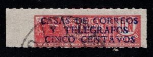 Ecuador - #RA45 Tobacco Stamp Surcharged - Used