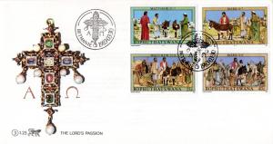 Bophuthatswana - 1983 Easter FDC SG 104-107