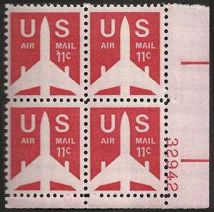 # C78 MINT NEVER HINGED JET SILHOUETTE