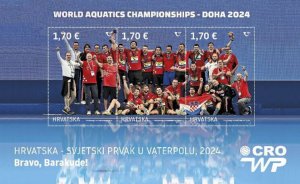 Croatia 2024 MNH Stamps Souvenir Sheet Sport Water Polo