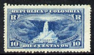 Cinderella - Colombia 1917 Registration stamp 10c blue (T...