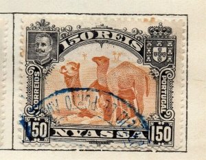 Nyassa 1901 Early Issue Fine Used 150r. NW-113379