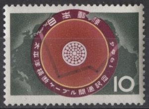 Japan 818 (mnh) 10y transpacific cable (1964)