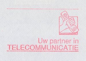 Meter cover Netherlands 1989 Telephone - Telecommunication