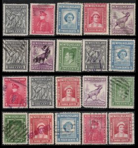 NEWFOUNDLAND 1932 / 1947 LOT 20 MIXED 9 DIFF,  SEE SCAN