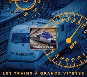 CENTRAFRICAINE 2014 SHEET SPEED TRAINS