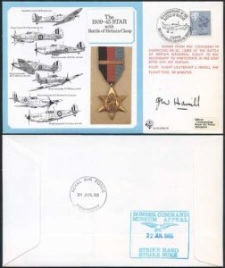 DM10a The 1939 to 1945 Star with Battle of Britain Clasp Signed by Hamill (N)