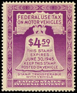 U.S. REV. MOTOR VEHICLE RV31  Mint (ID # 117690)